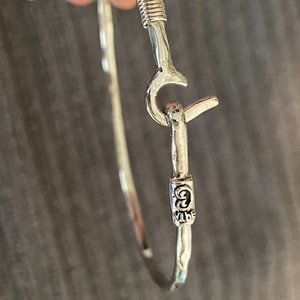 Silver Caribbean Hook Bracelet